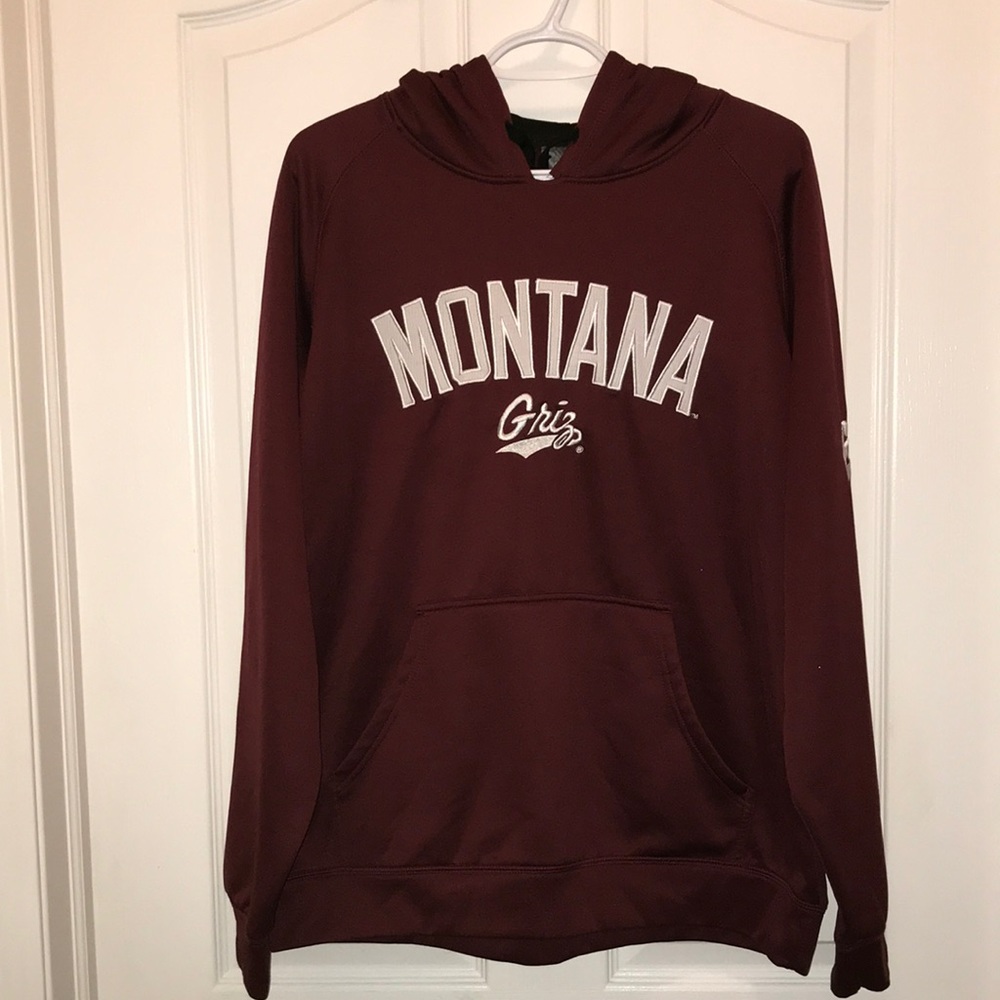 👕 Montana Burgandy Hoodie